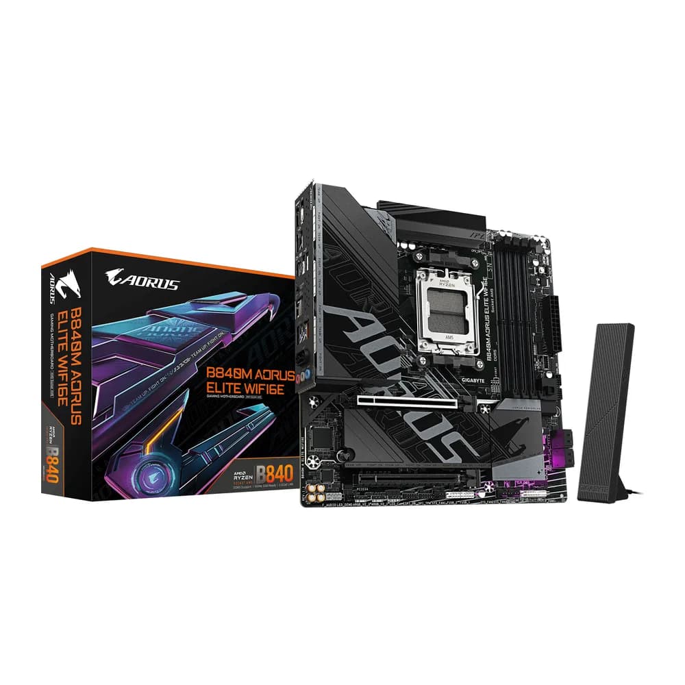 Board Gigabyte B840M Aorus Elite WiFi (DDR5)